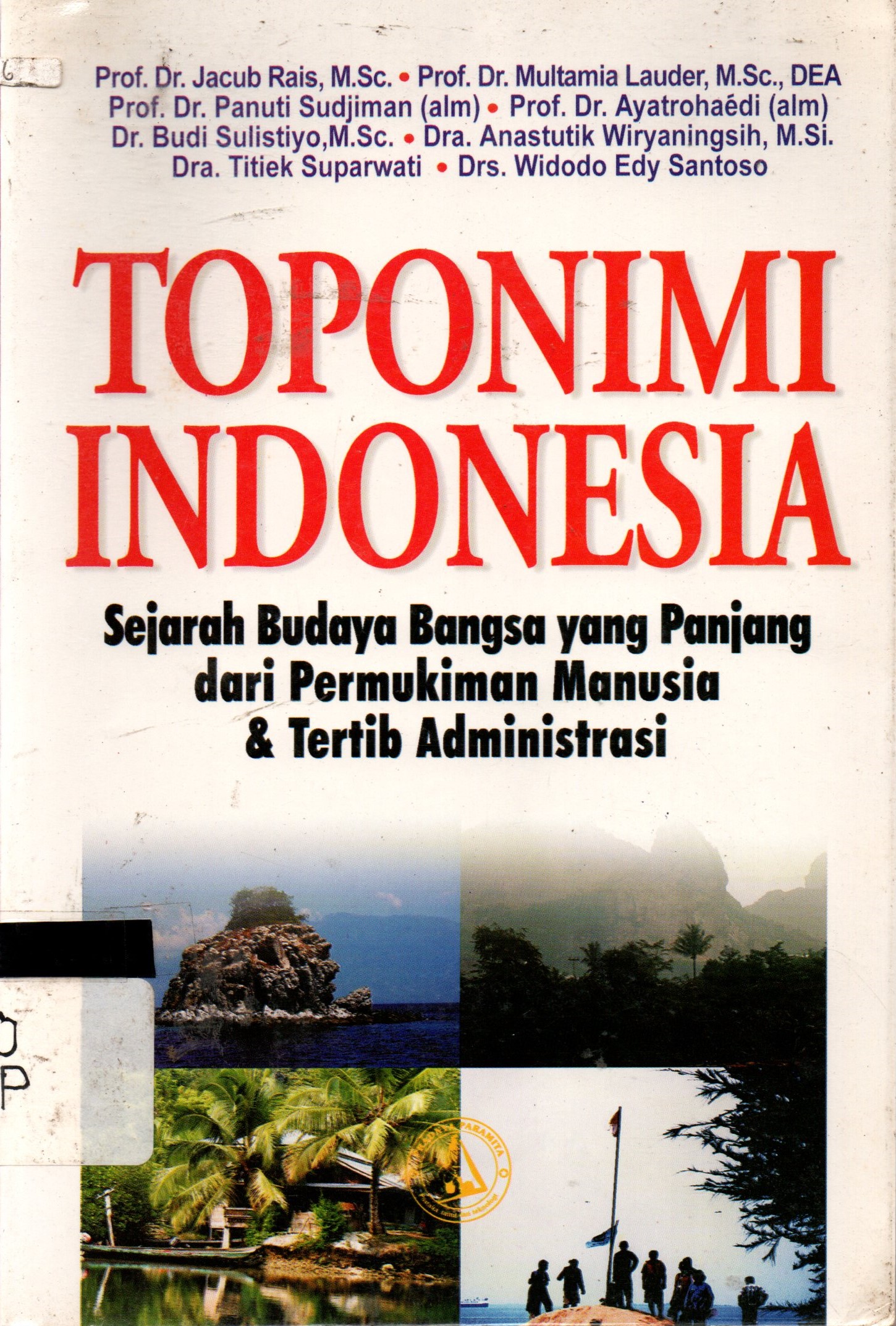 Sampul Toponimi Indonesia