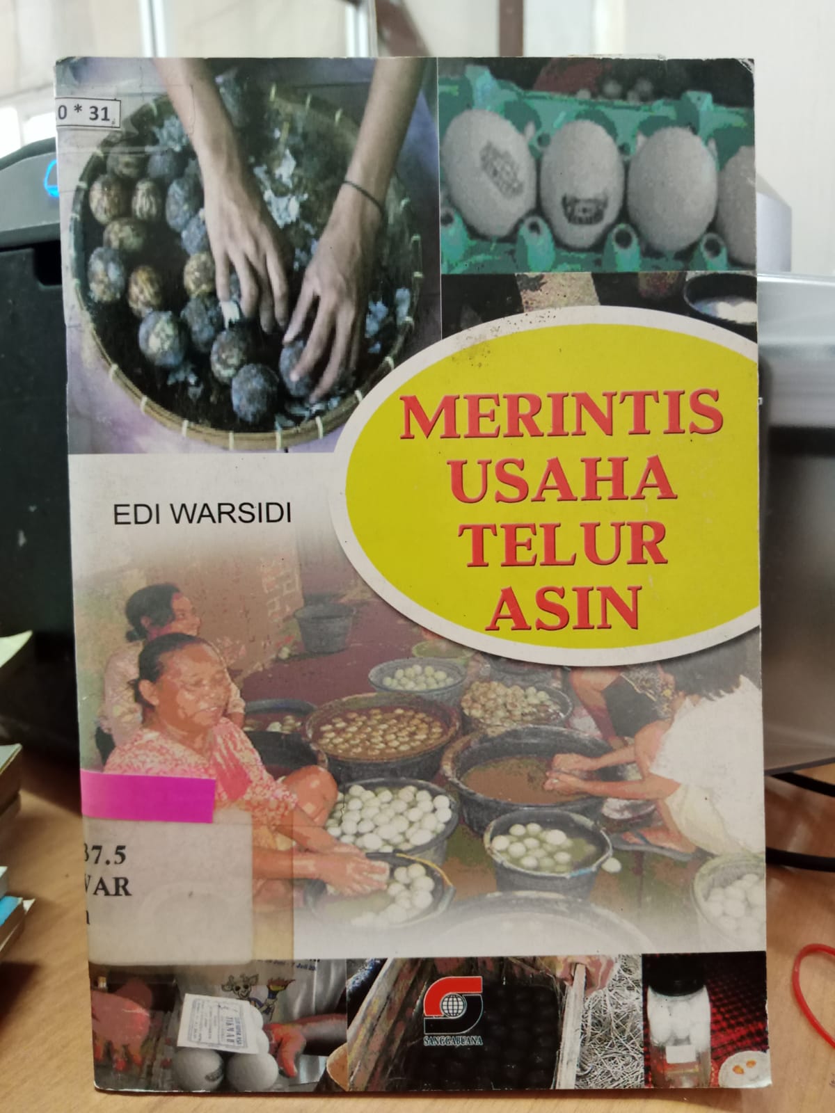 Sampul Merintis usaha Telur Asin / Edi Warsidi