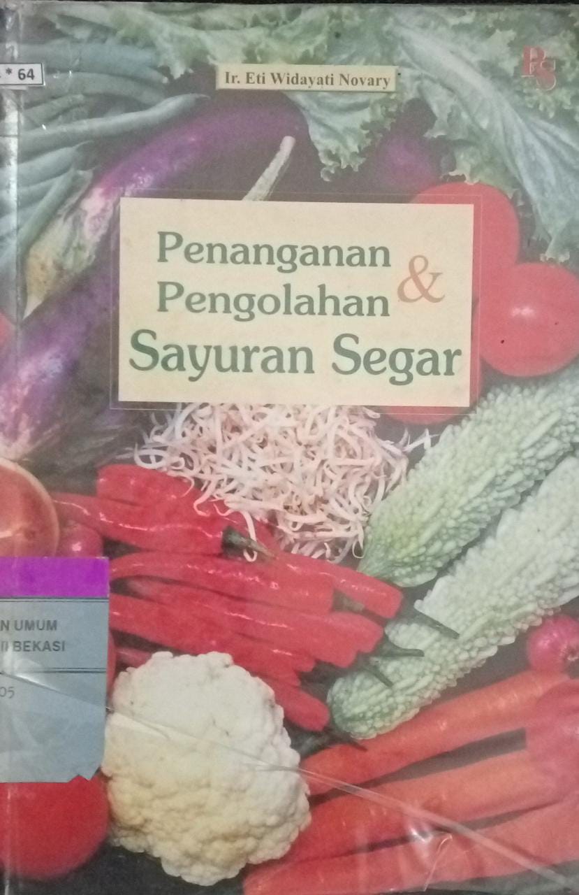 Sampul Penanganan & pengolahan sayuran segar / Eti widayati novary