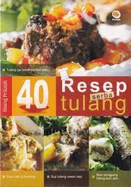Cover 40 resep serba tulang / Nining Prikasih