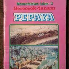 Sampul Buku Memanfaatkan Lahan 4 Bercocok Tanam Pepaya / Soewito M