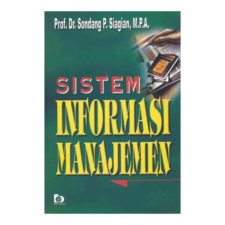 Sampul Sistem informasi manajemen / Sondang P. Siagian