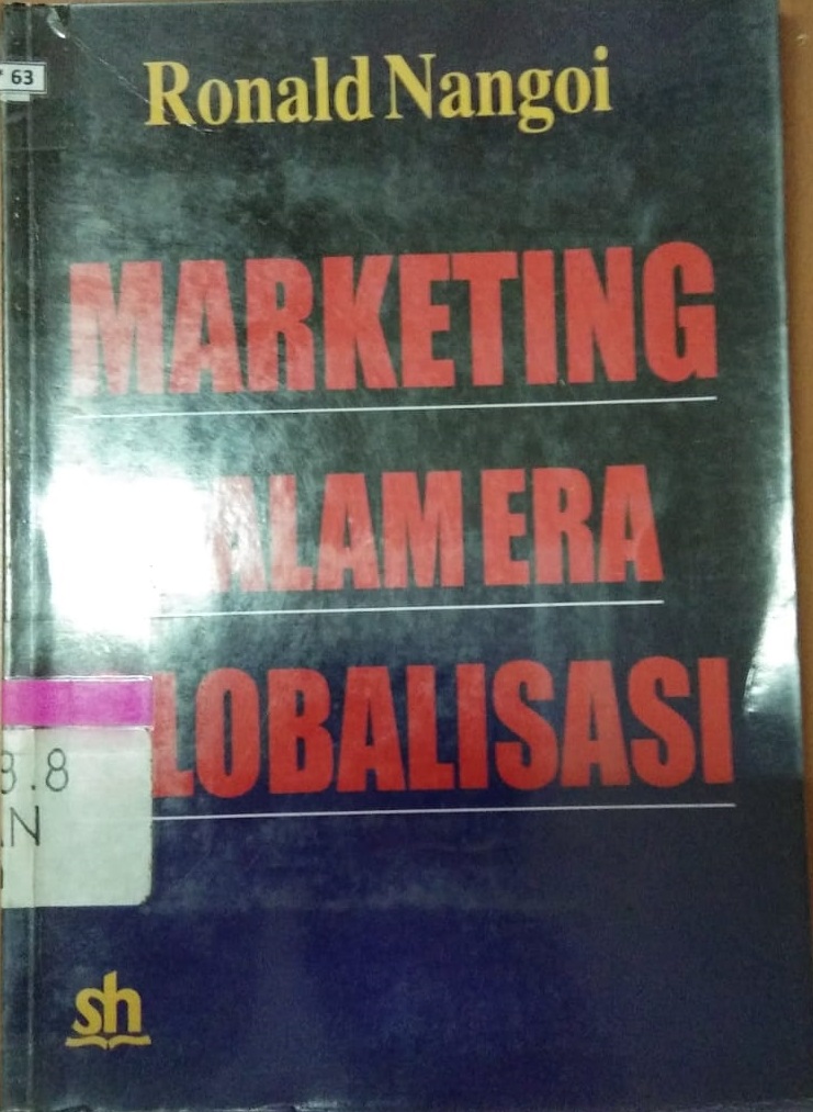 Sampul MARKETING DALAM ERA GLOBALISASI / Ronald Nangoi