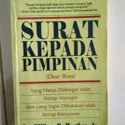 Sampul Surat kepada pimpinan / William