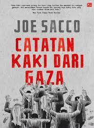 Sampul Catatan Kaki dari Gaza / Joe Sacco