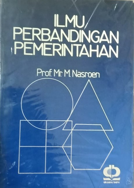 Sampul Ilmu perbandingan pemerintah / M.Nasroen