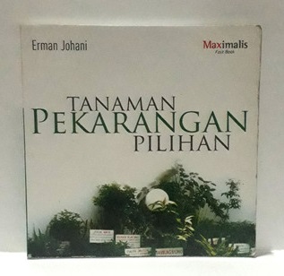 Sampul Tanaman pekarangan pilihan / Johani Erman