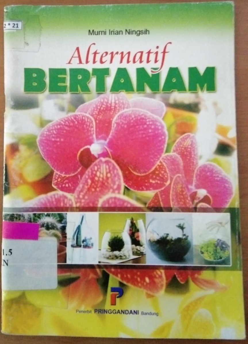 Sampul Alternatif bertanam / Murni Irian Ningsih