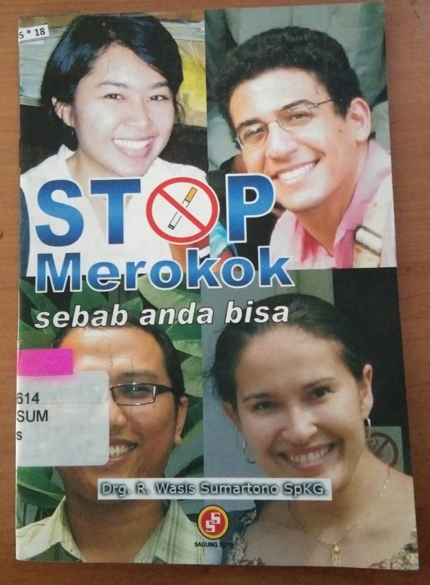 Sampul Stop merokok sebab anda bisa / Sumartono Wasis