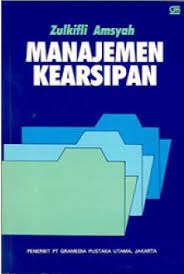 Sampul Manajemen kearsipan / Zulkifli Amsyah