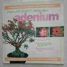 Sampul Petunjuk praktis perawatan Adenium / Handry Chuhairy dan Maloedyn Sitanggang ; penyunting, Mulyono