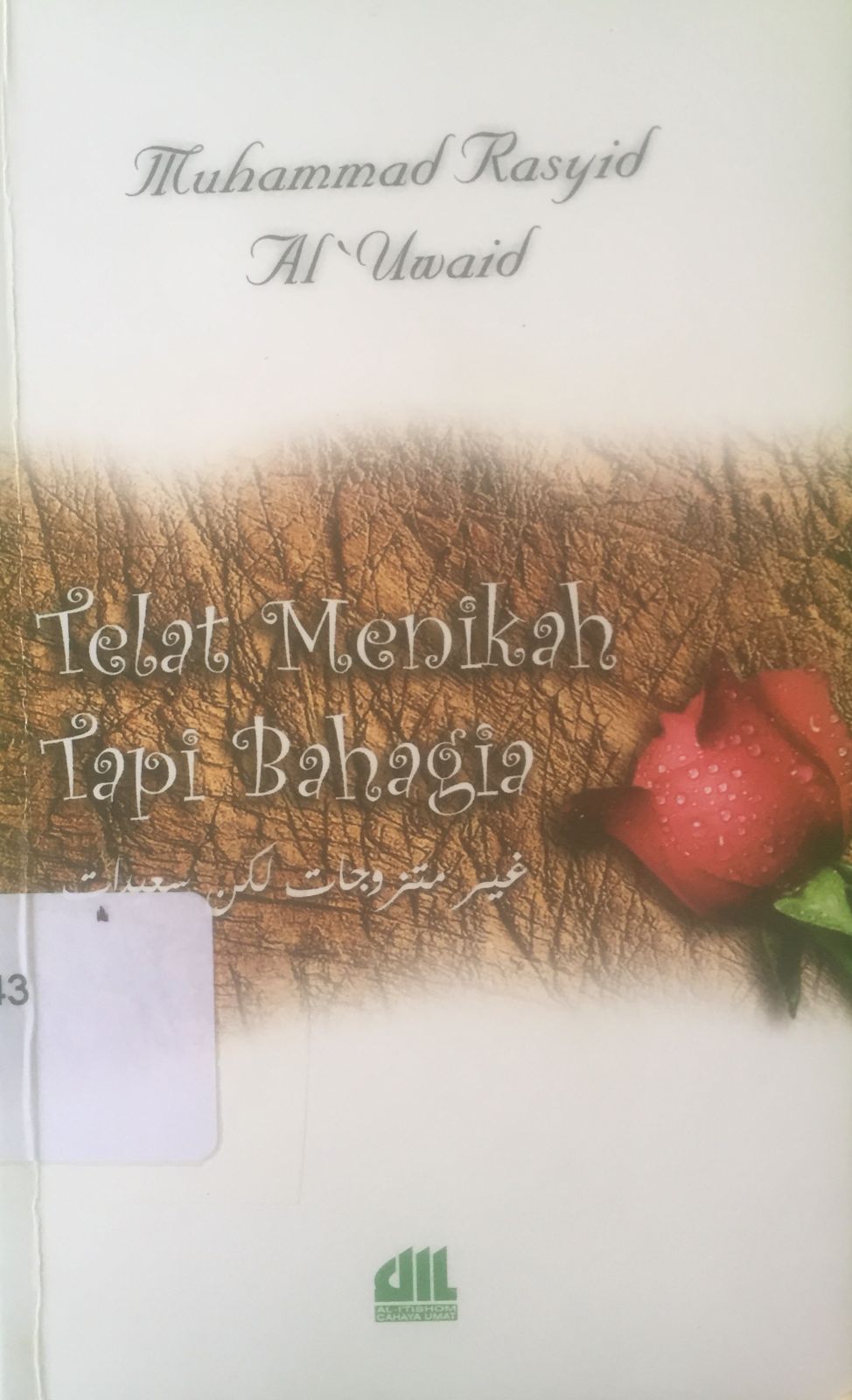 Sampul Telat Menikah Tapi Bahagia / Muhammad Rasyid Al'Uwaid